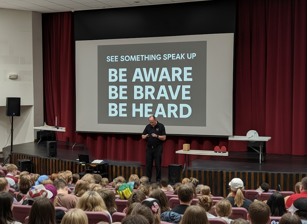 see something school assembly